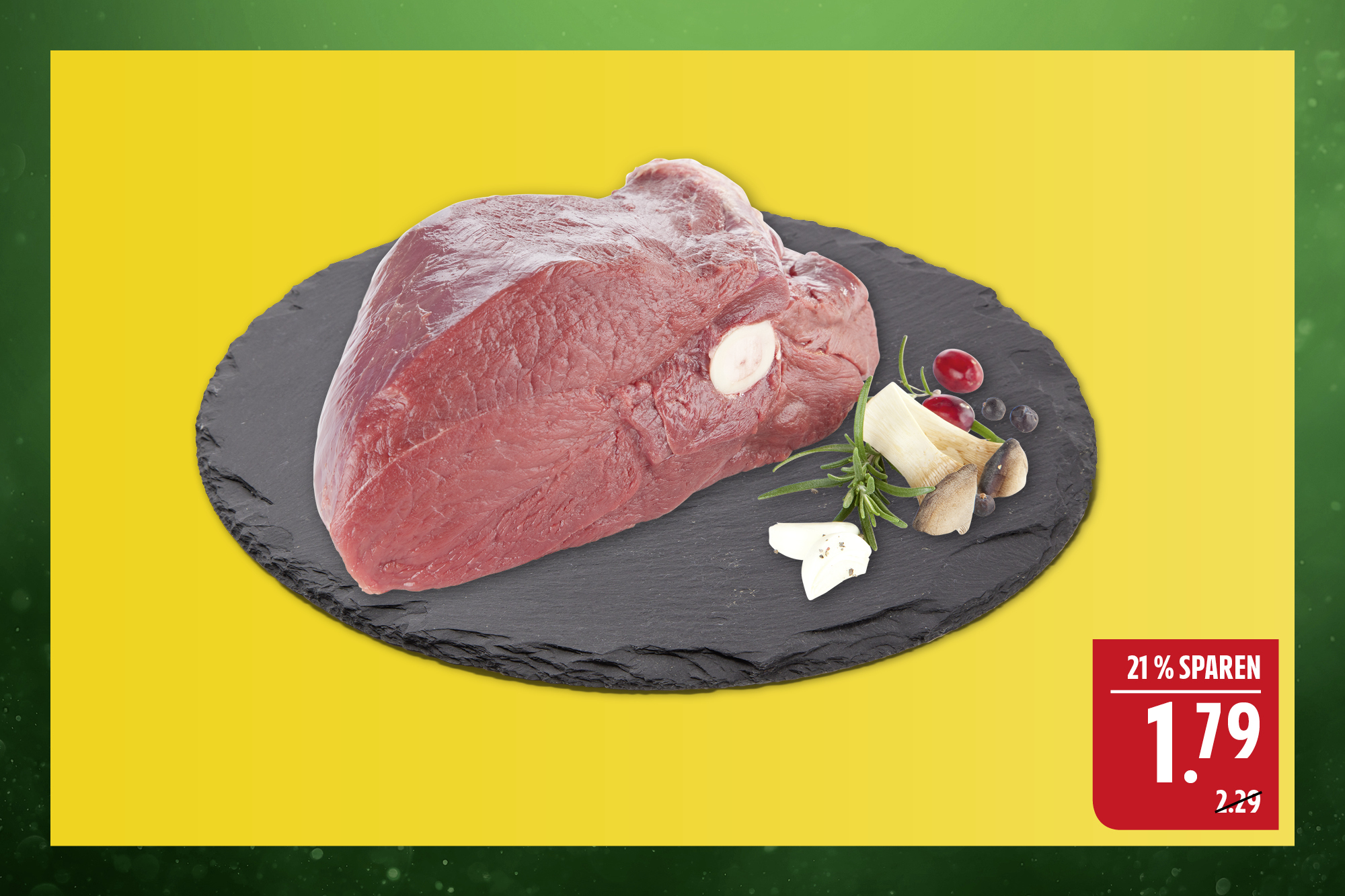 Wildschweinbraten, mit Knochen, aus der Keule. 100 g. Niedrigster Gesamtpreis der letzten 30 Tage: 2,29. Wildschweinbraten, mit Knochen, aus der Keule. 100 g. Niedrigster Gesamtpreis der letzten 30 Tage: 2,29.