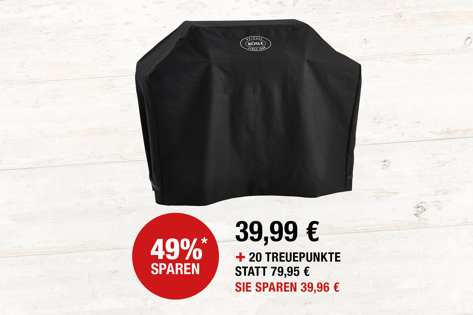 Abdeckhaube für BBQ Station Gourmet 3. Schwarz. Aus PU-beschichtetem Polyestergewebe. Strapazierfähig und wetterfest. Atmungsaktiv.