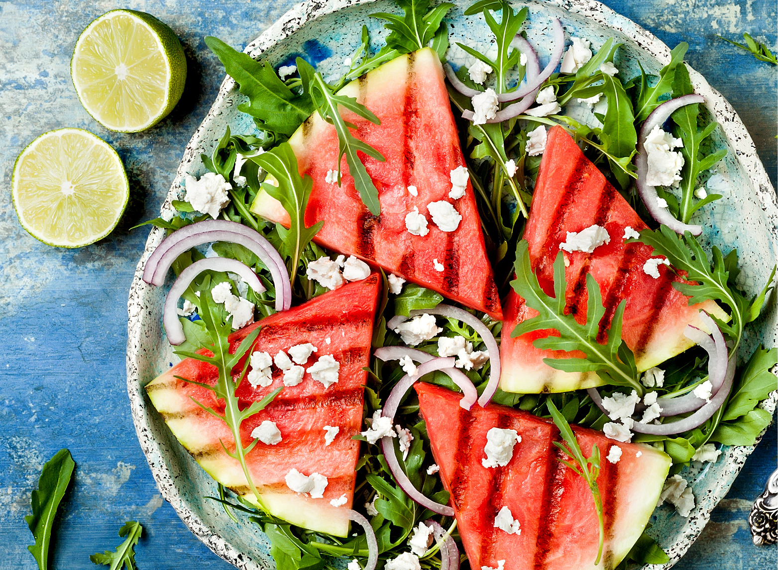 (Wasser-)melone: Schmeckt unter anderem toll mit Feta und Minze.