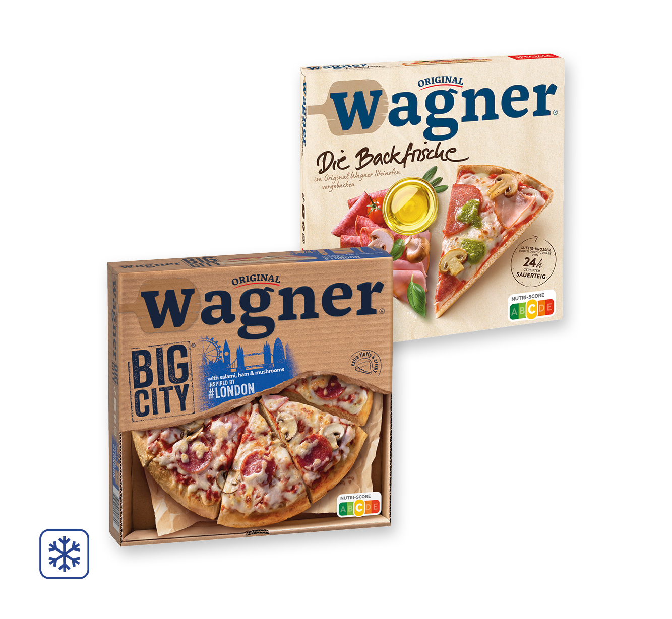 Original Wagner Big City oder ‍‍Die Backfrische Pizza