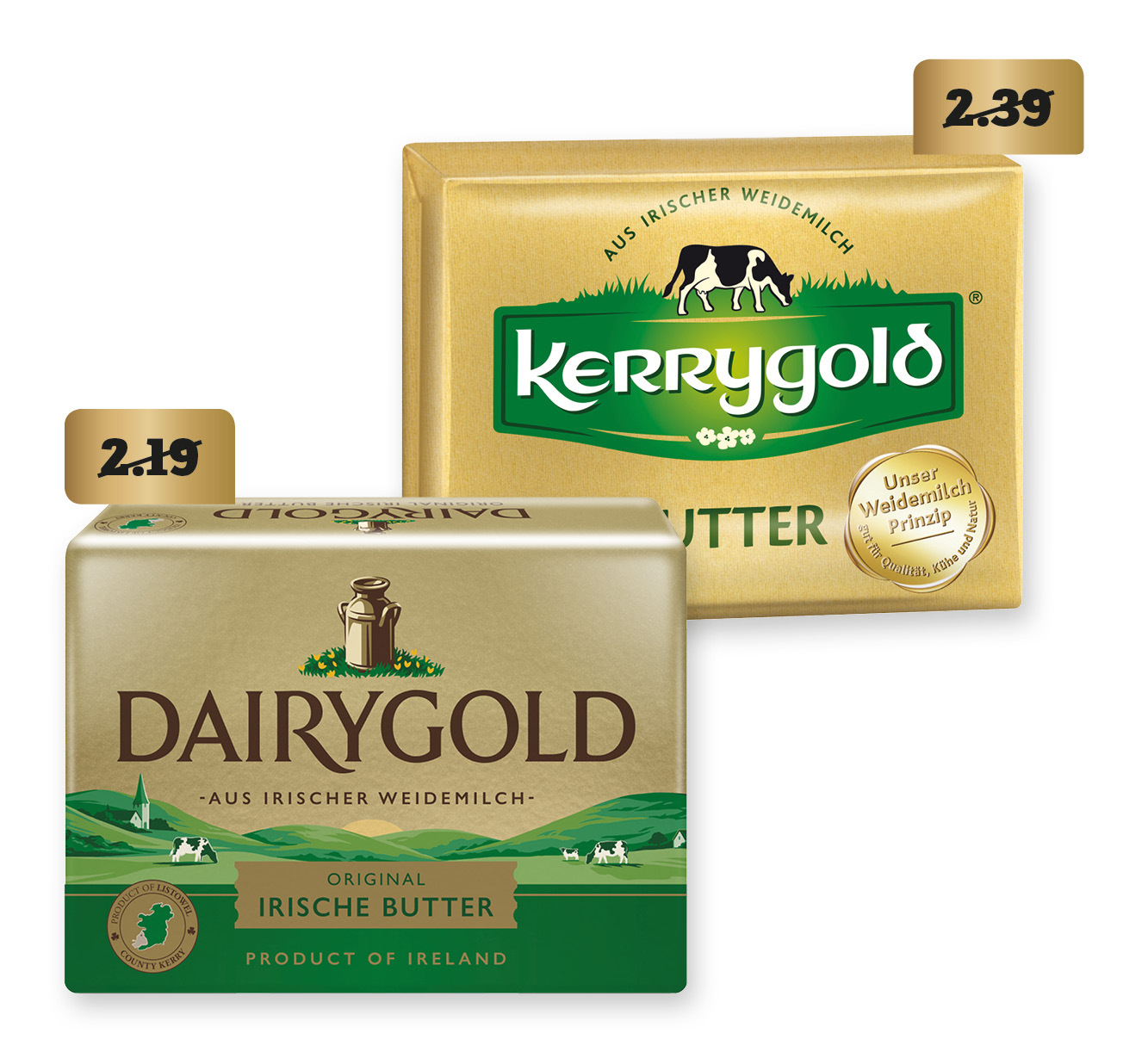 Dairygold Original Irische Butter, Streichzart