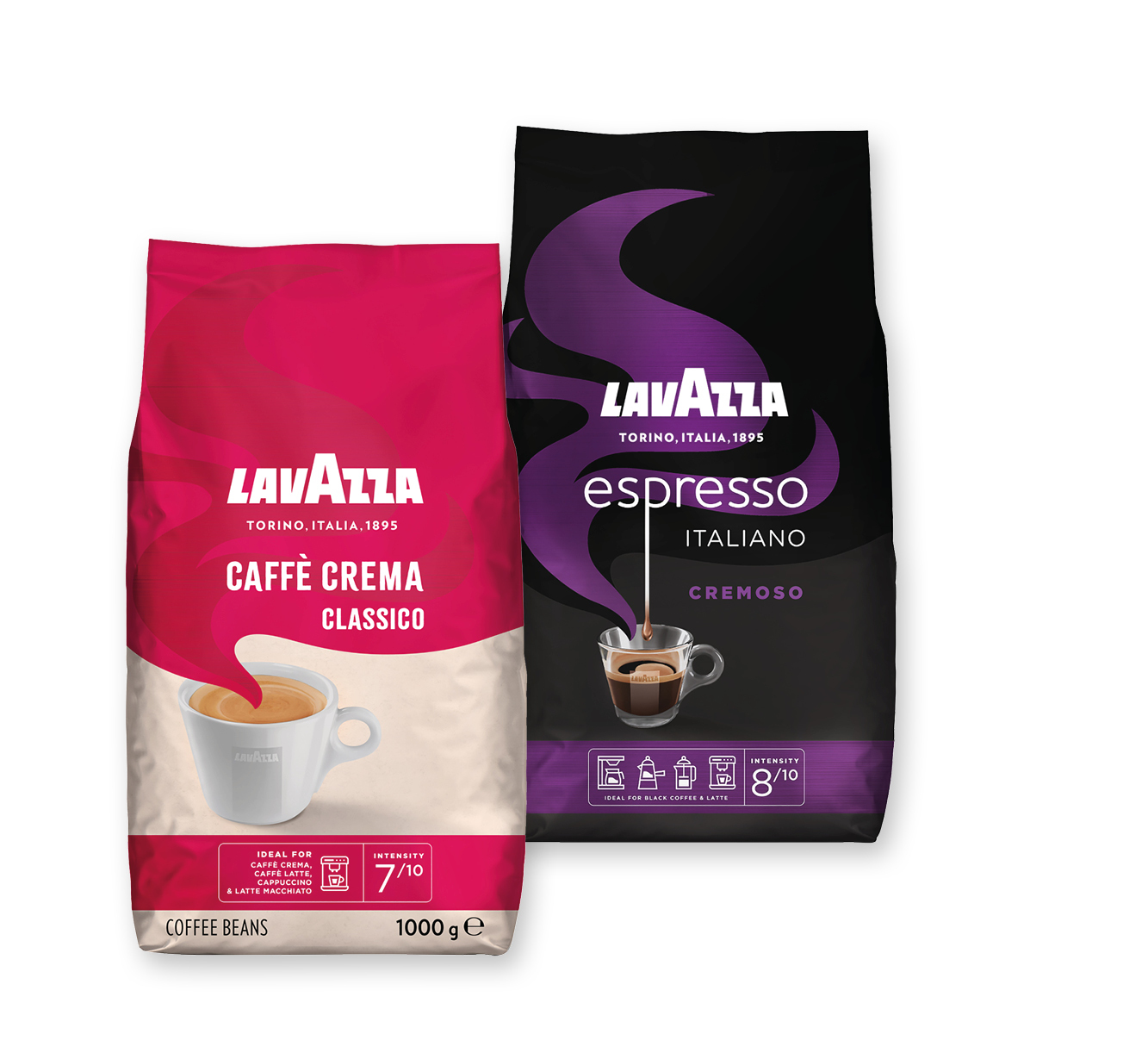Lavazza Caffè Crema oder ‍‍Espresso