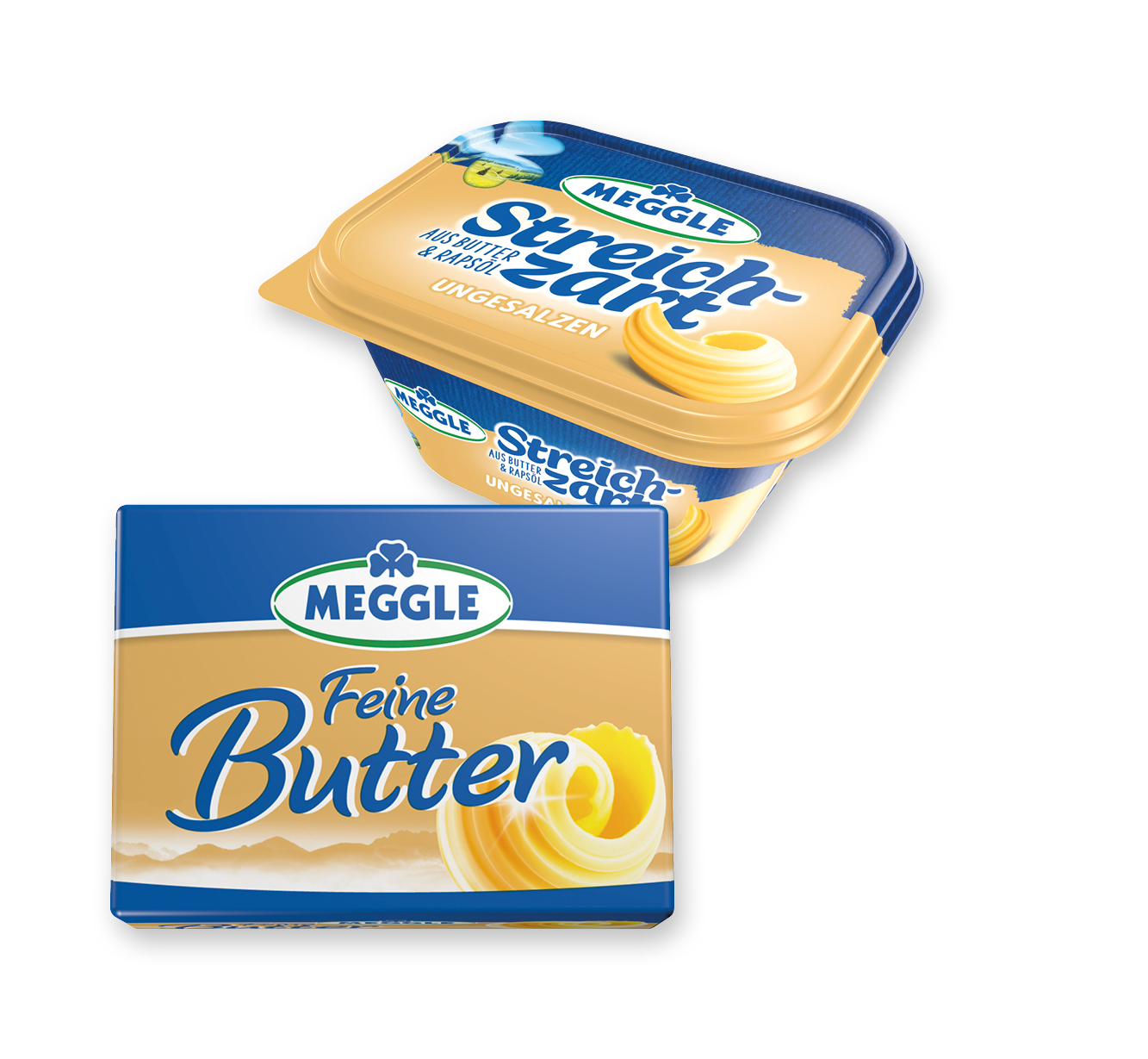 Meggle Butter oder Streichzart