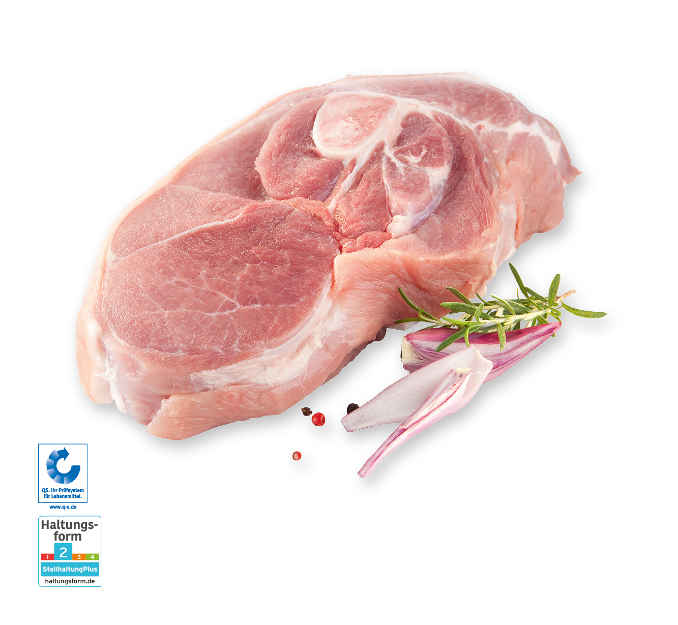 Schweineschulterstücke