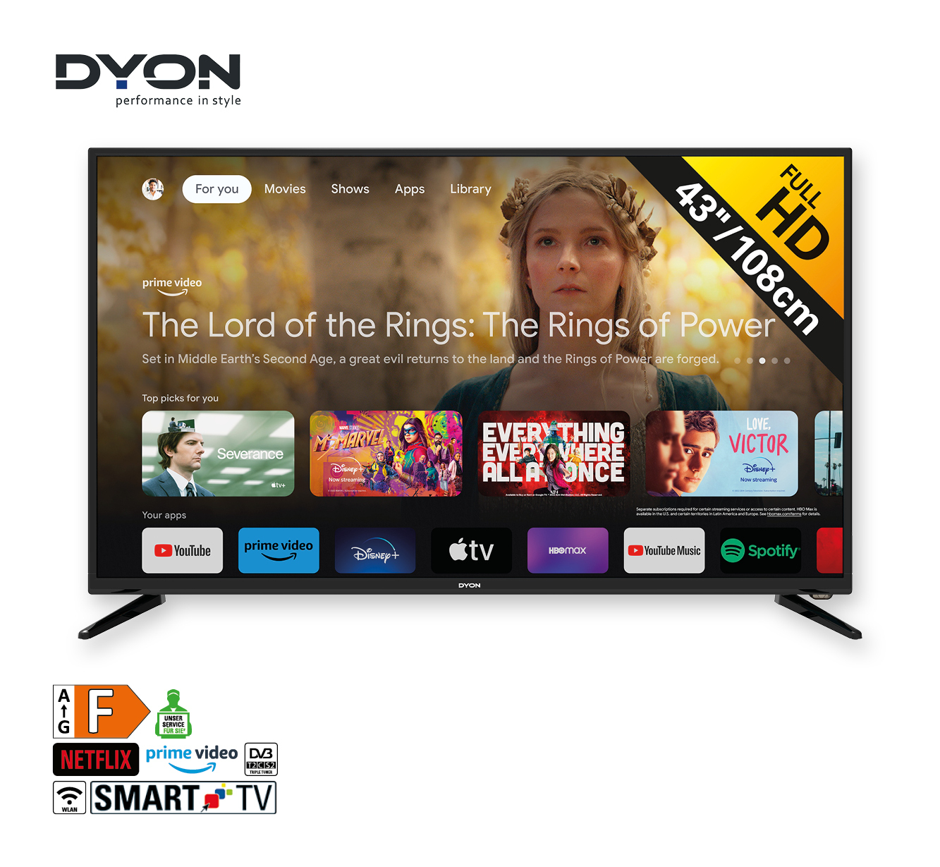 Google TV 43 Zoll