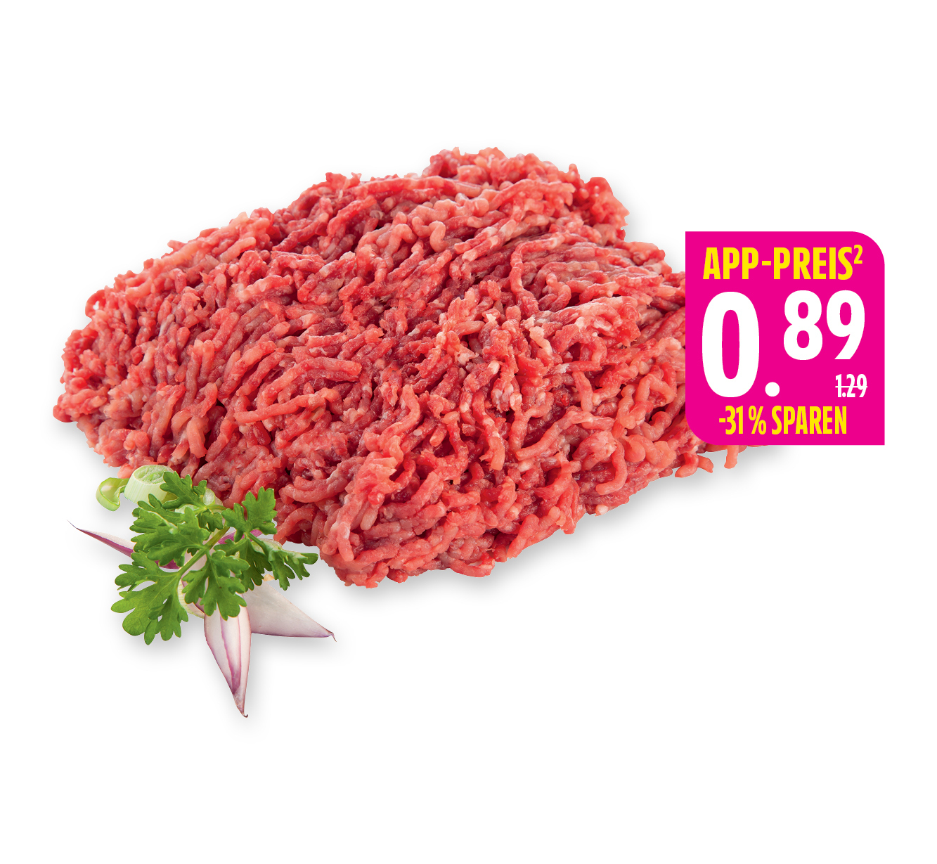 ⁣⁣Hackfleisch <br />
gemischt