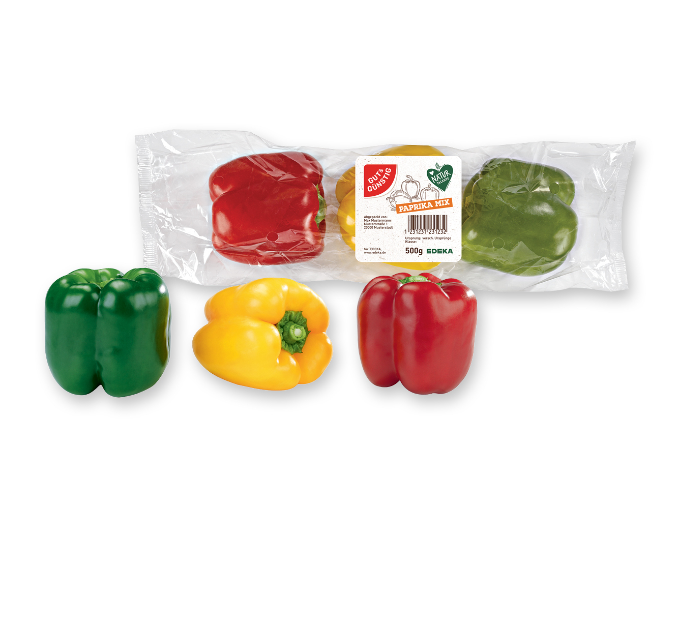 Gut & Günstig<br />
⁣Paprika Mix