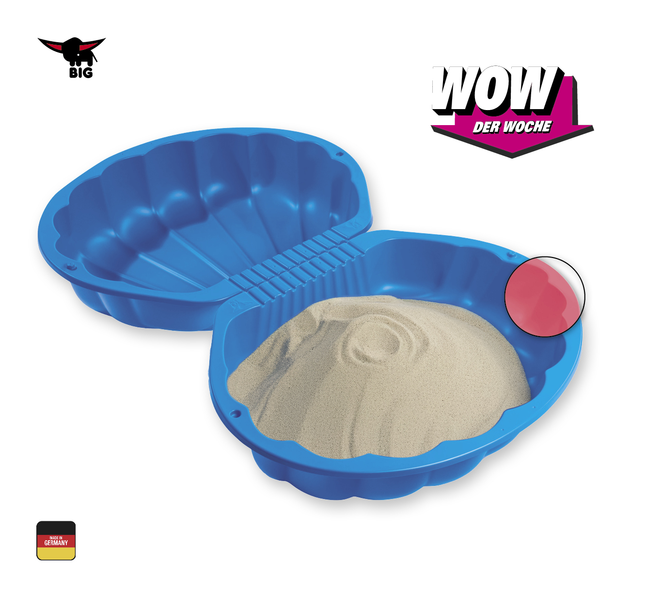 Sand- und Wassermuschel