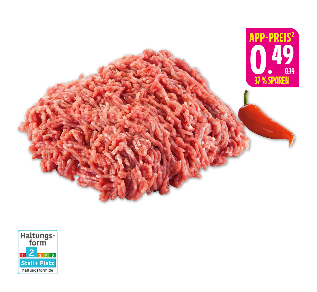 ⁣⁣Schweinehackfleisch