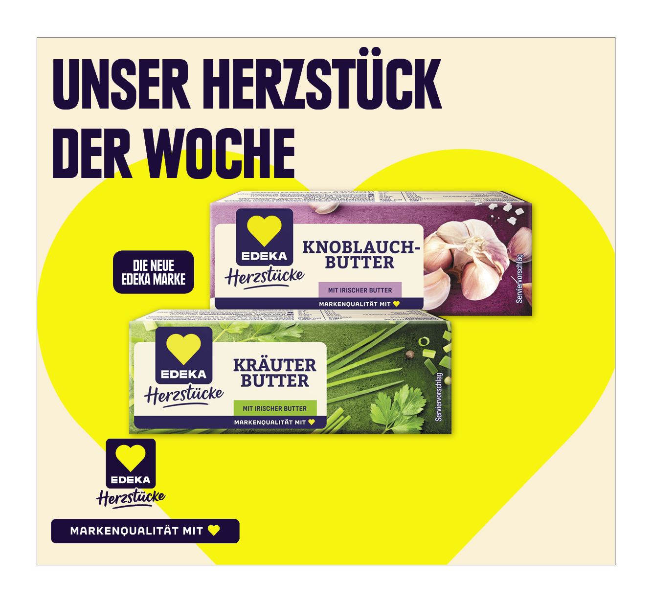 EDEKA Herzstücke Butterzubereitung