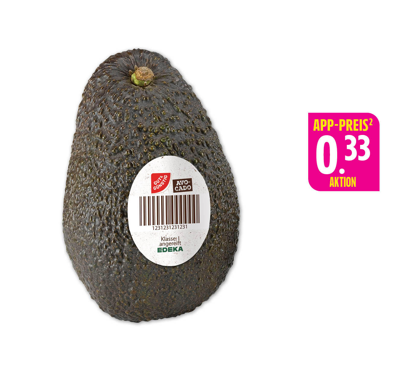 Gut & Günstig<br />
Avocados „Hass“