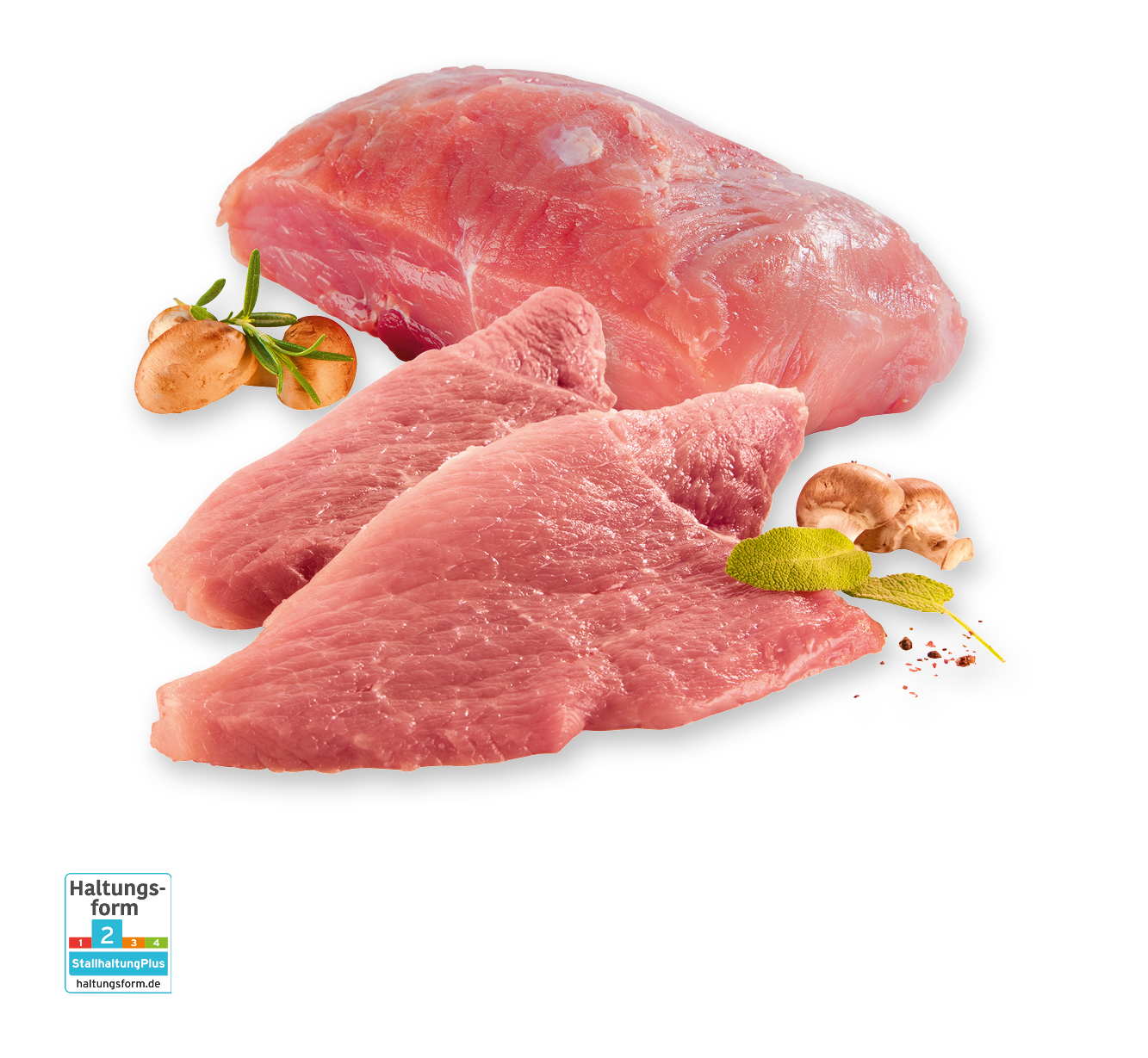 ‍‍Schweineschnitzel, Schlegelbraten