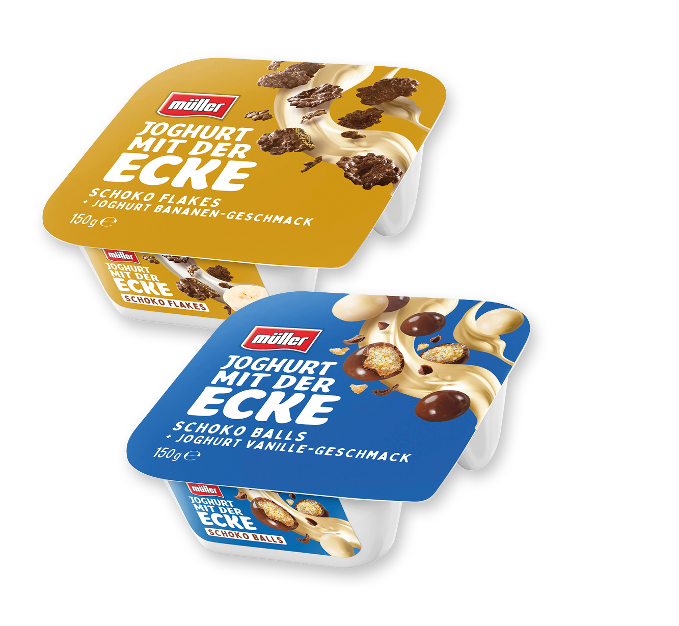 müller Joghurt mit der Ecke