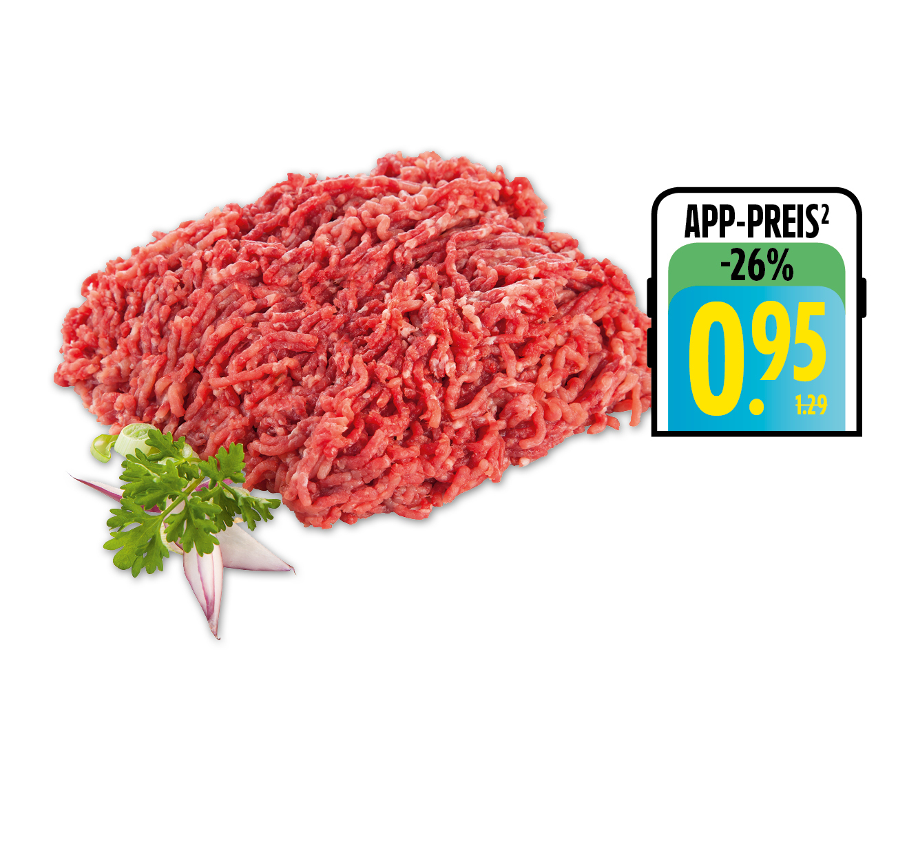 Hackfleisch gemischt