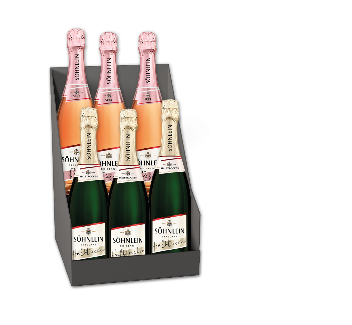 6 Flaschen Söhnlein‍ ‍Brillant Sekt