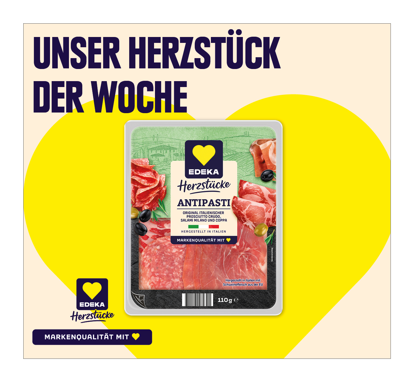 EDEKA Herzstücke<br />
‍Antipasti