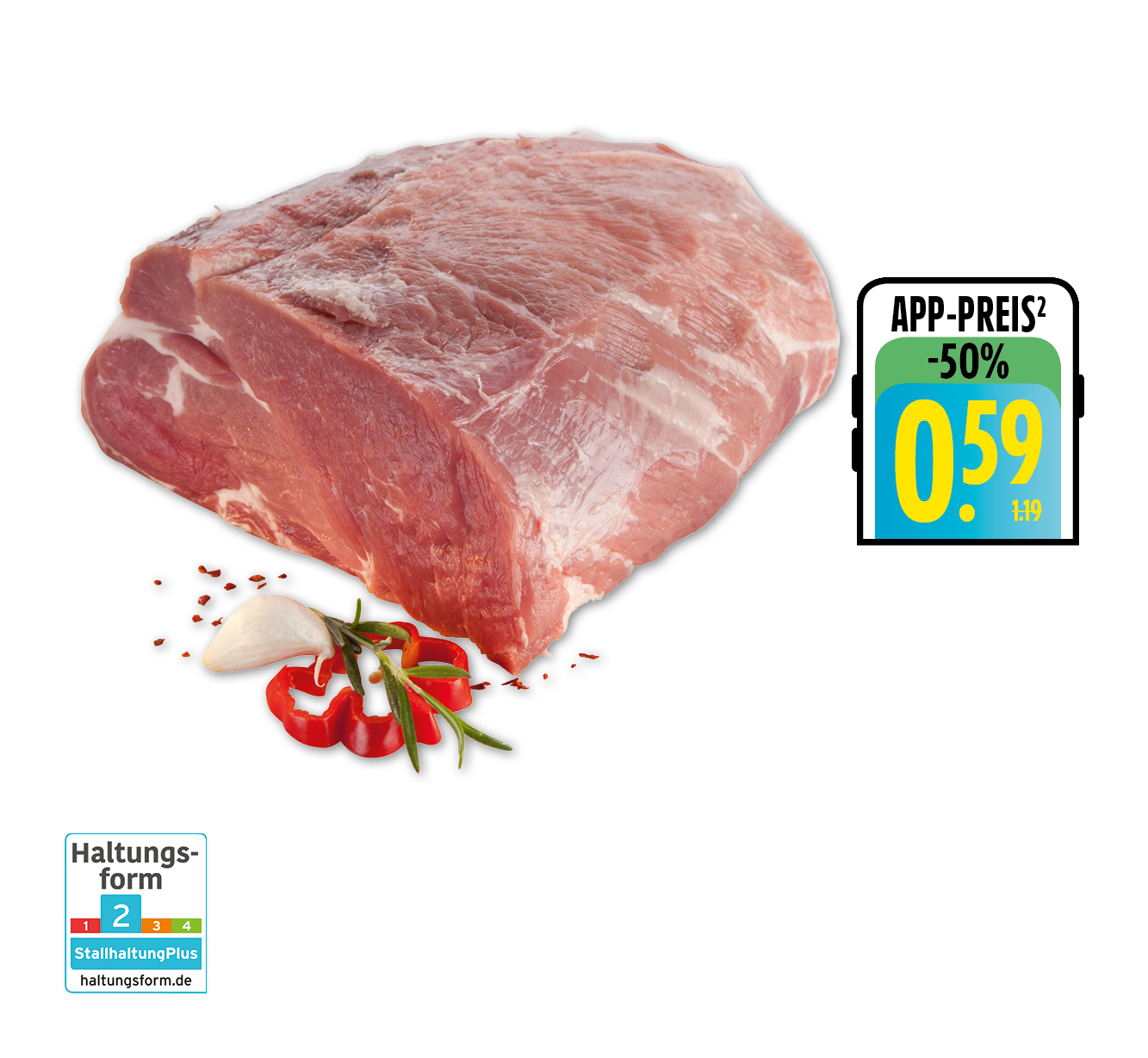 Schweinekamm/-nackenbraten