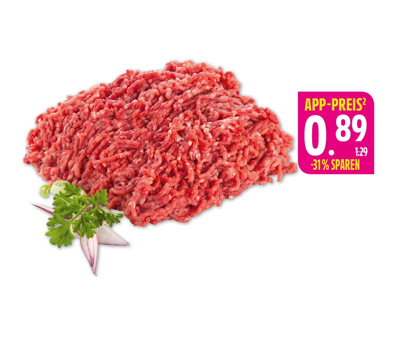 ‍‍Hackfleisch gemischt