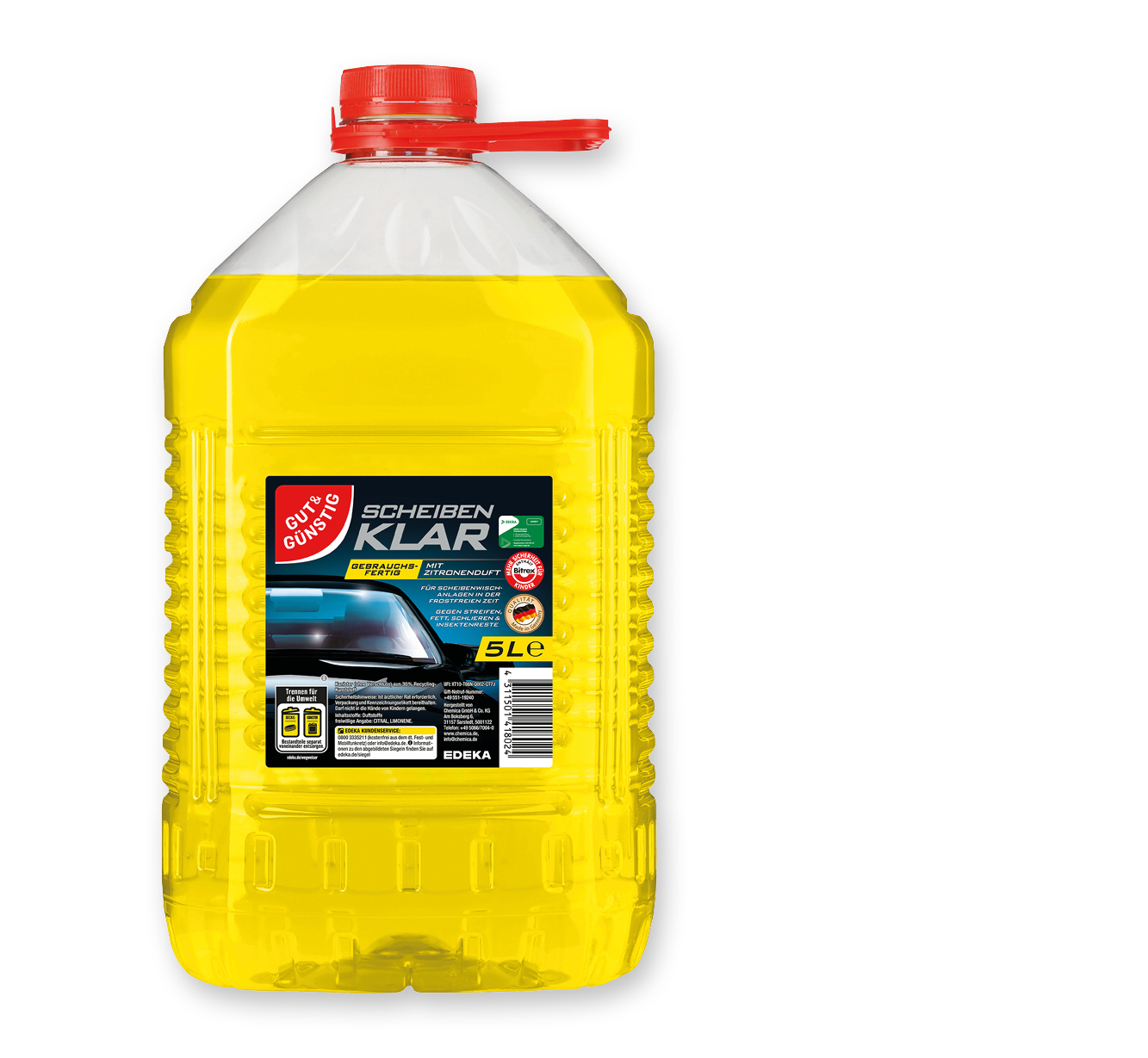 Gut & Günstig <br />
Scheibenklar