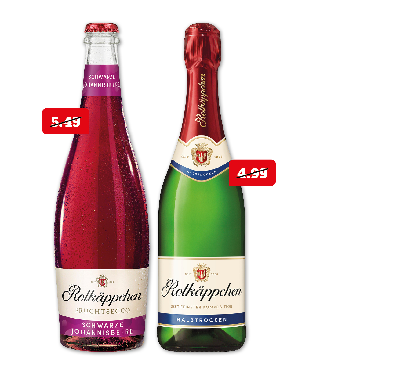 Rotkäppchen Sekt, Fruchtsecco oder Alkoholfrei
