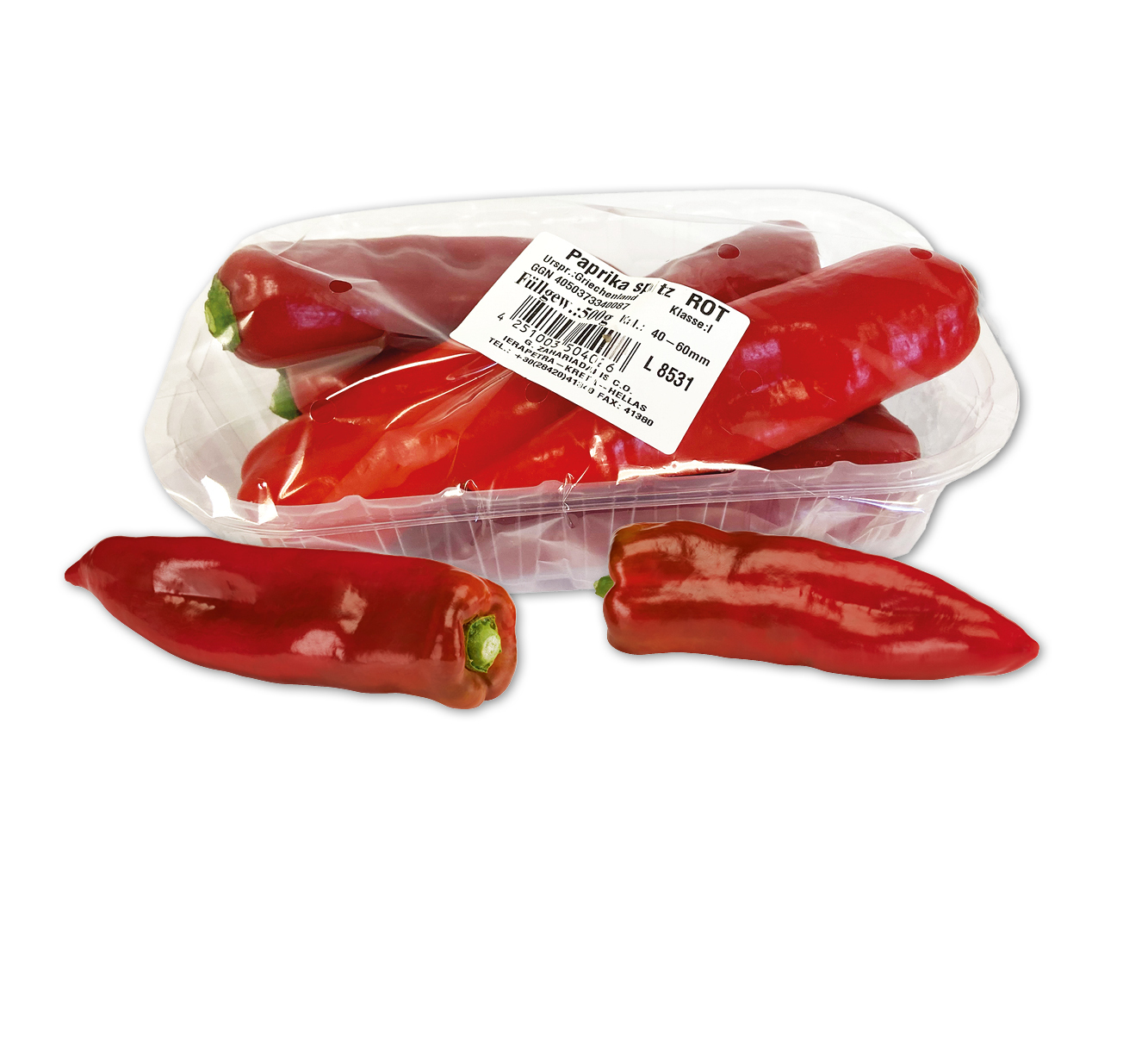 ⁣⁣Spitzpaprika rot