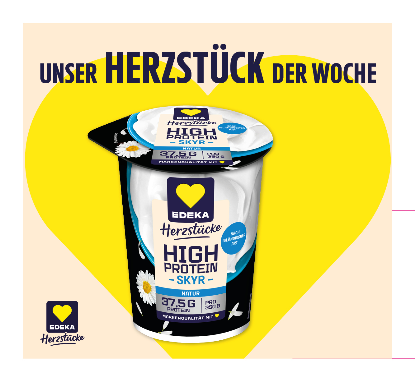 EDEKA Herzstücke<br />
⁣High Protein Skyr