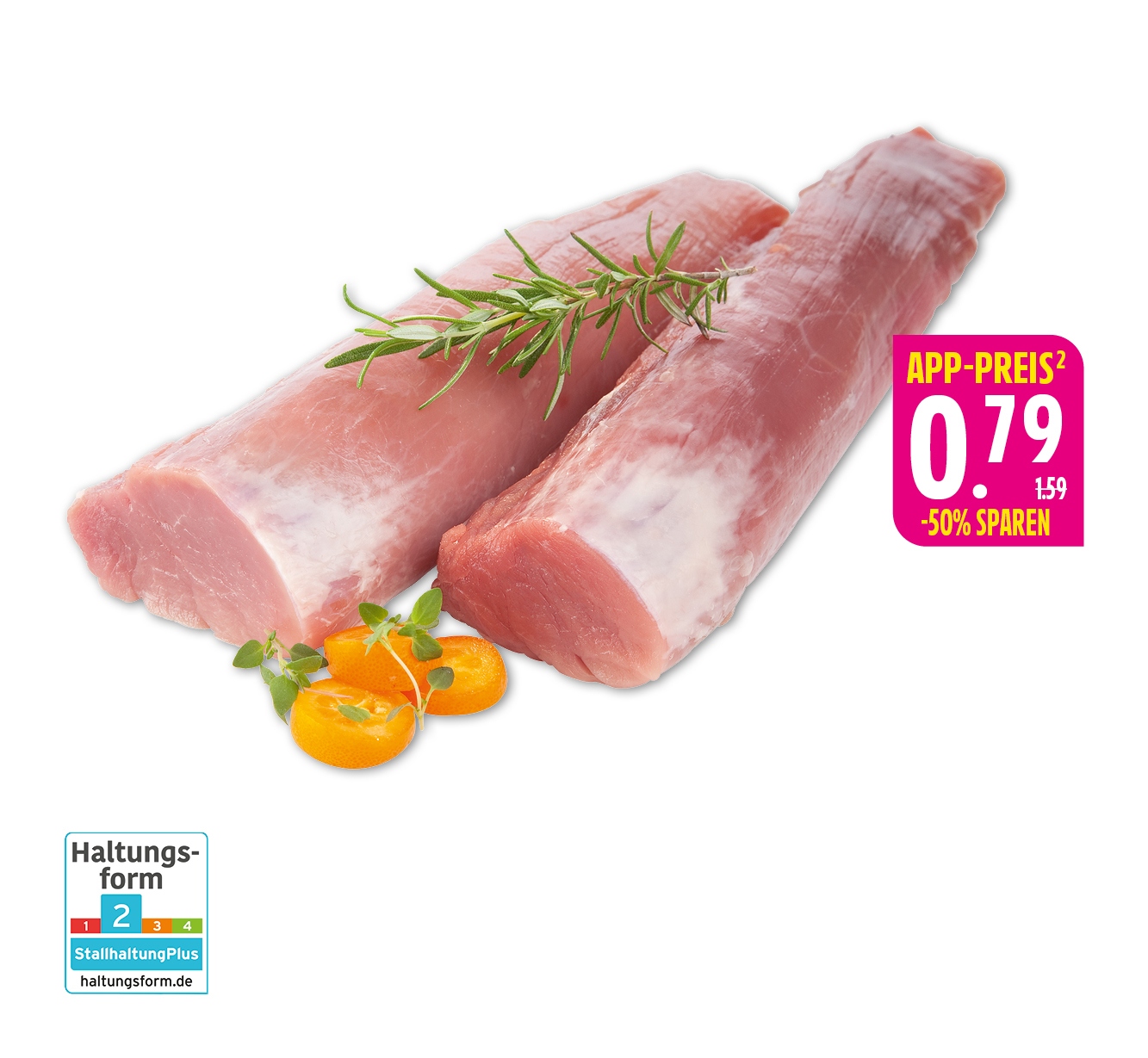 ⁣⁣Schweinefilet