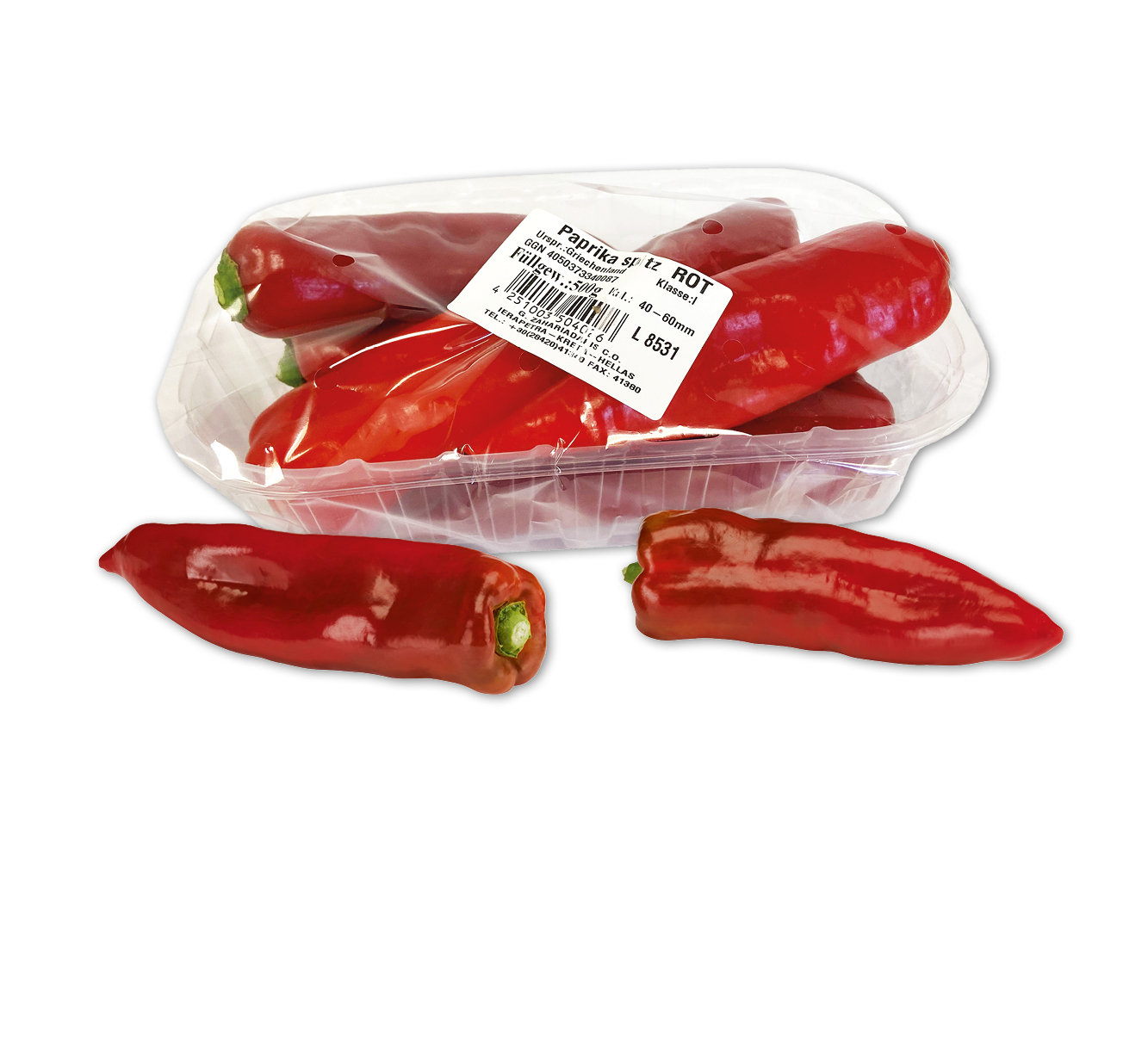 ⁣⁣Spitzpaprika rot