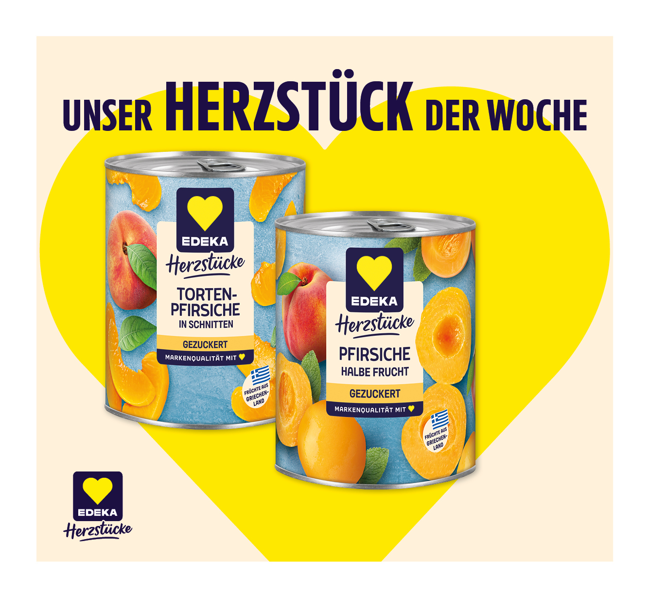 EDEKA Herzstücke<br />
Pfirsiche