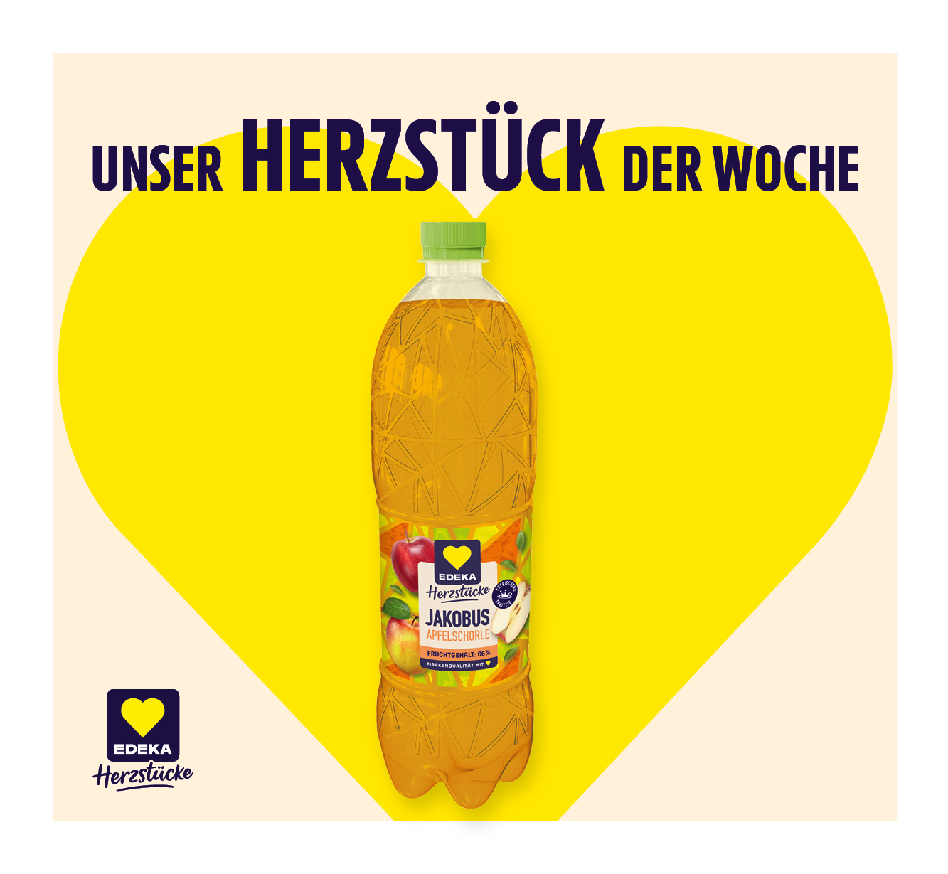 EDEKA Herzstücke <br />
Apfelschorle