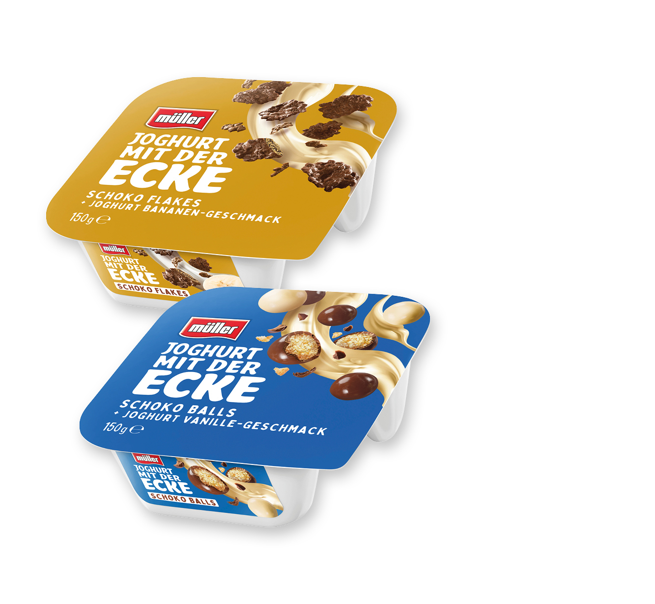 müller Joghurt mit der Ecke