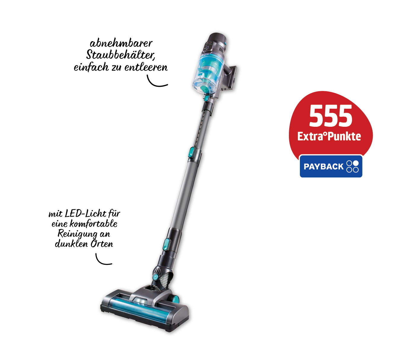 EDEKA zuhause <br />
Akkustielsauger