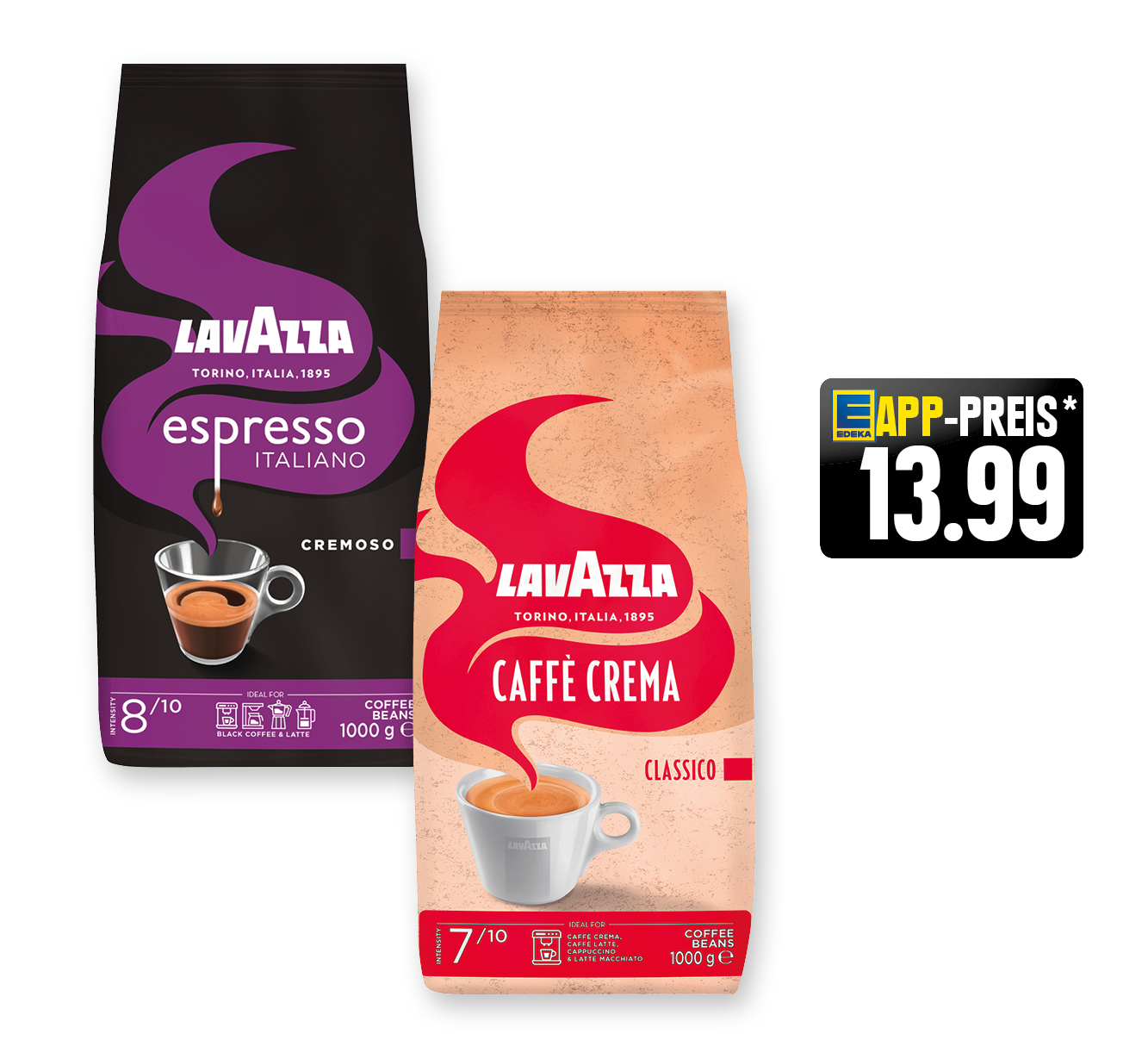 Lavazza‍ ‍Caffè Crema oder ‍‍Espresso