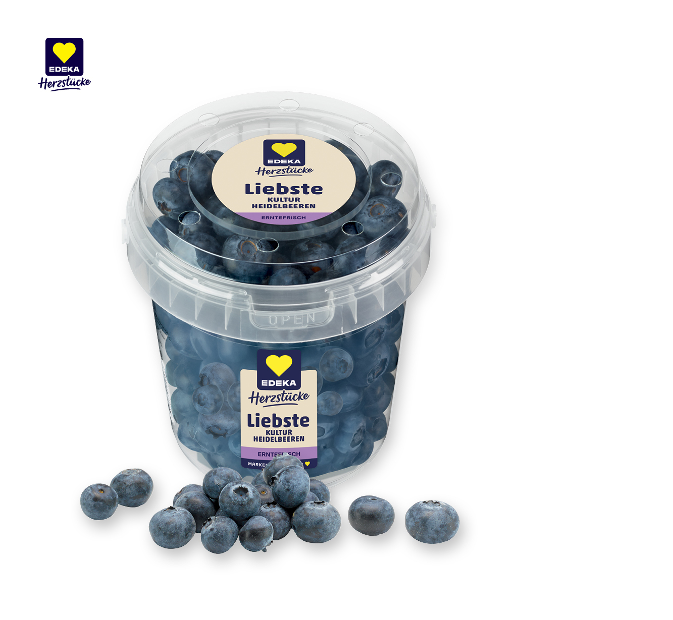 EDEKA Herzstücke<br />
Heidelbeeren