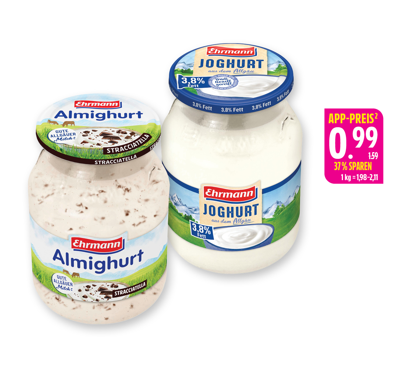 Ehrmann ⁣Almighurt oder Joghurt
