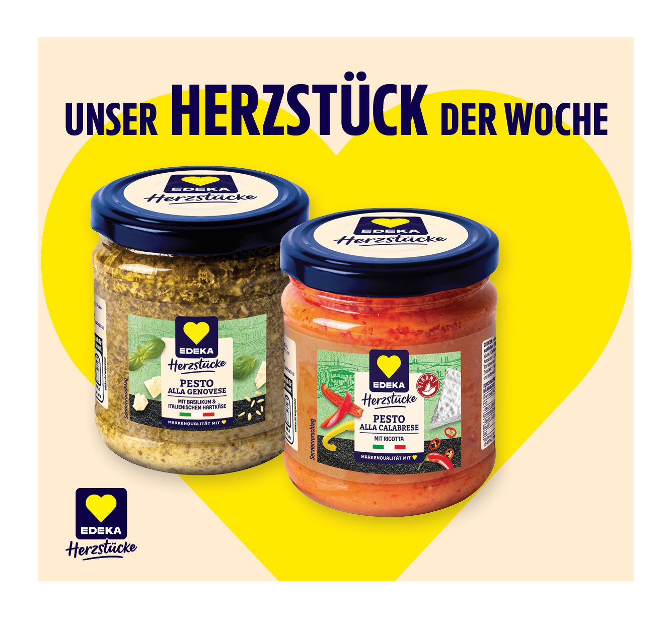 EDEKA Herzstücke<br />
Pesto