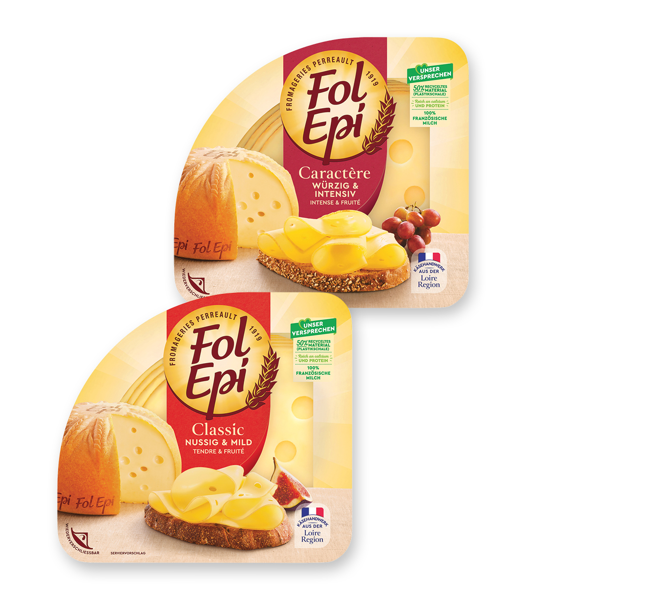 Fol Epi Käsescheiben