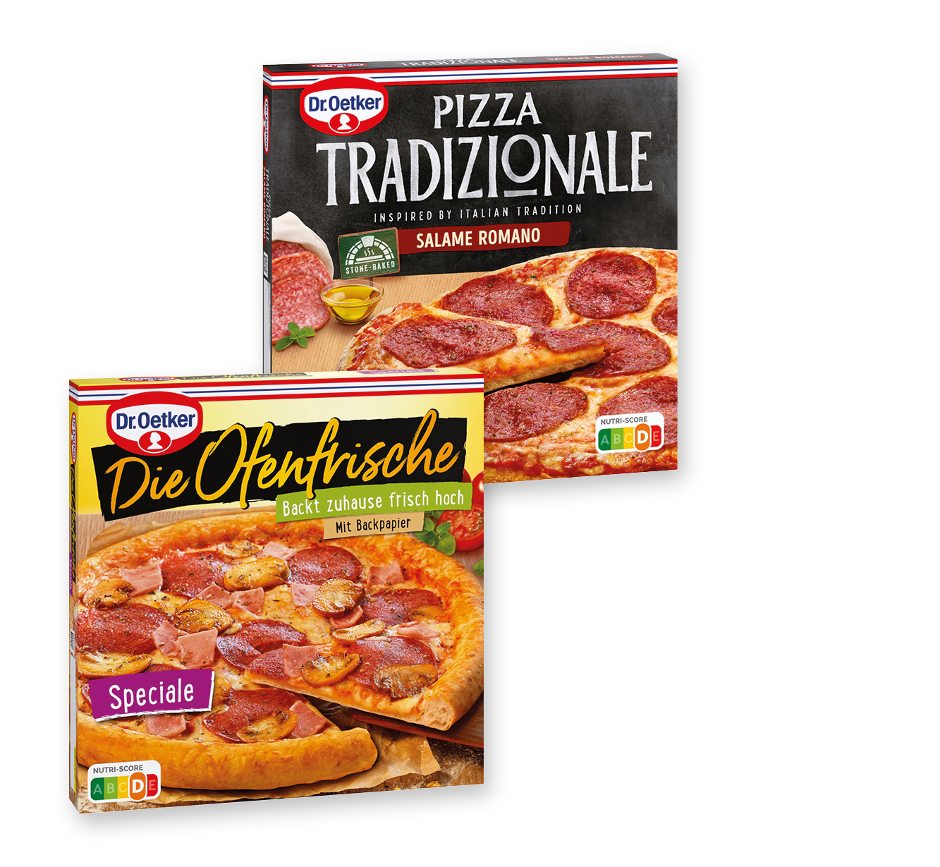 Dr. Oetker<br />
⁣Die Ofenfrische Pizza oder ⁣⁣Pizza Tradizionale