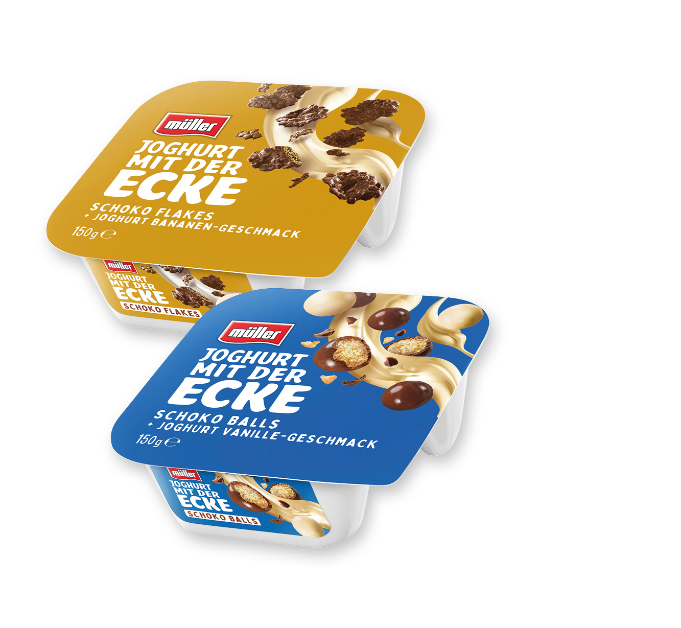 müller Joghurt mit der Ecke