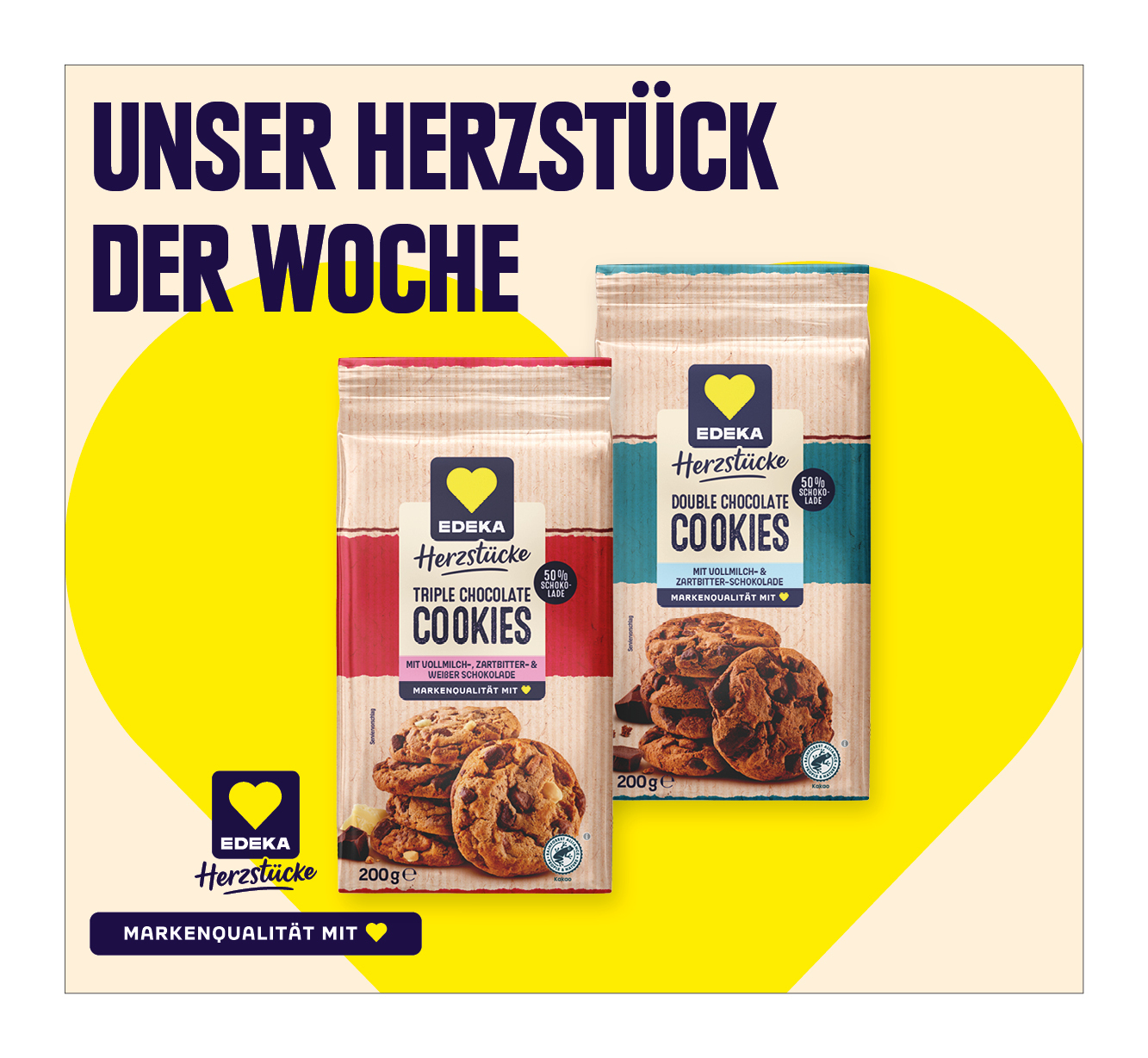 EDEKA Herzstücke<br />
‍Cookies