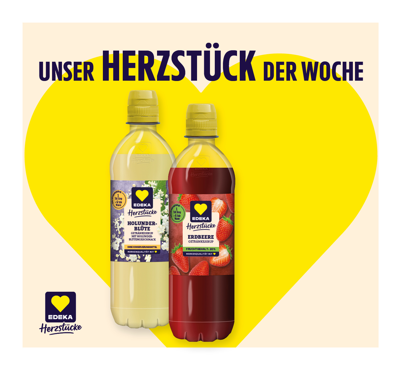 EDEKA Herzstücke Sirup