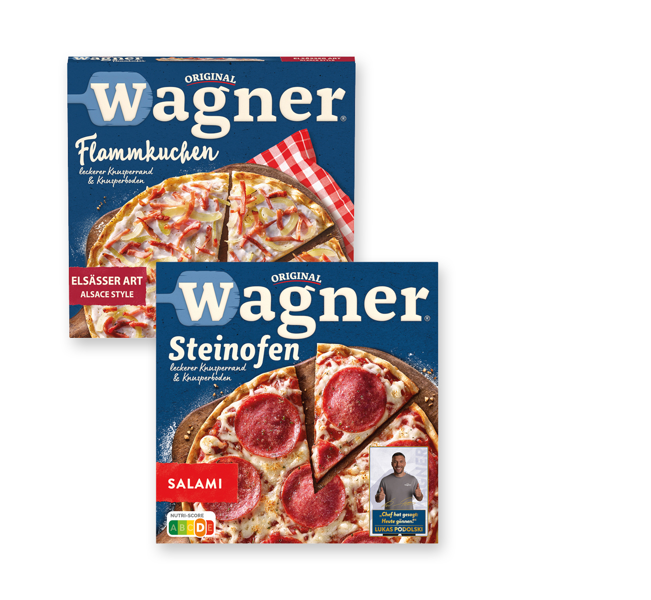 Original Wagner Steinofen Pizza oder Flammkuchen