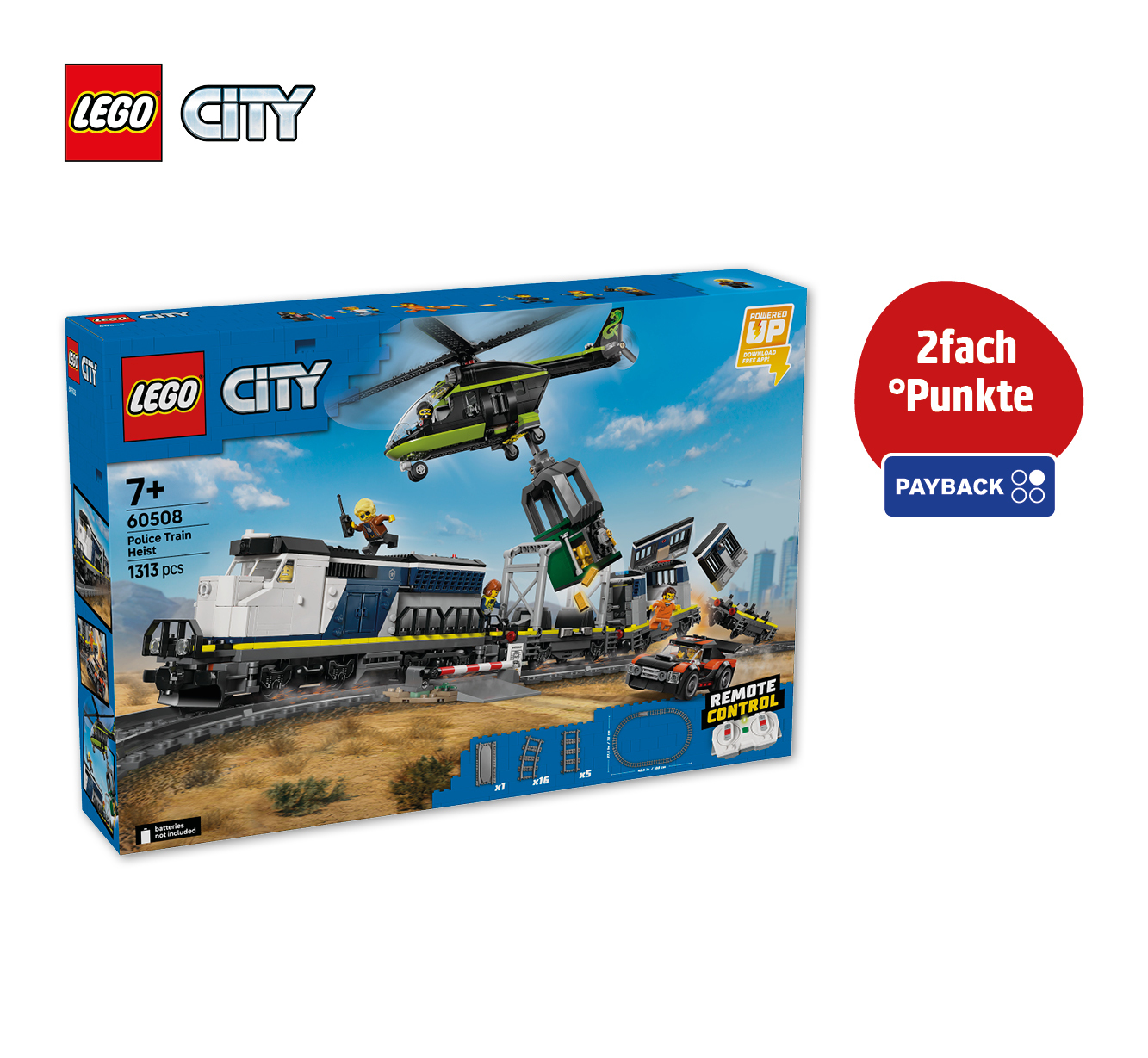 LEGO® City – Überfall auf den Polizeizug