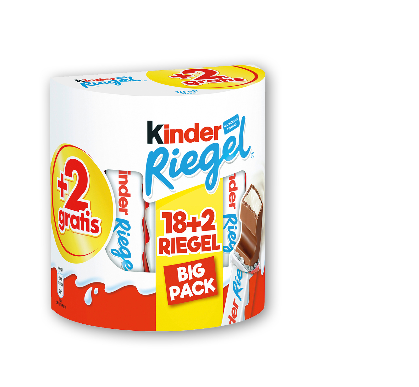 ‍‍kinder Riegel<br />
18er + 2 gratis