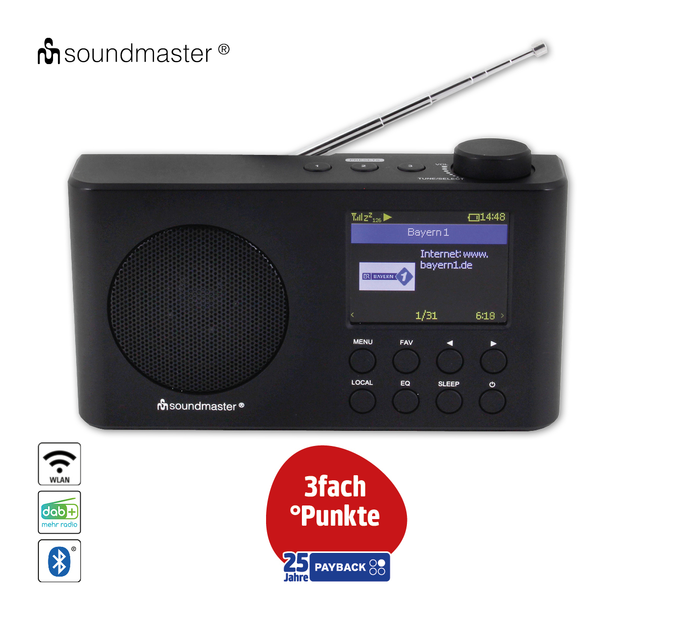 Internet- und DAB+ RADIO