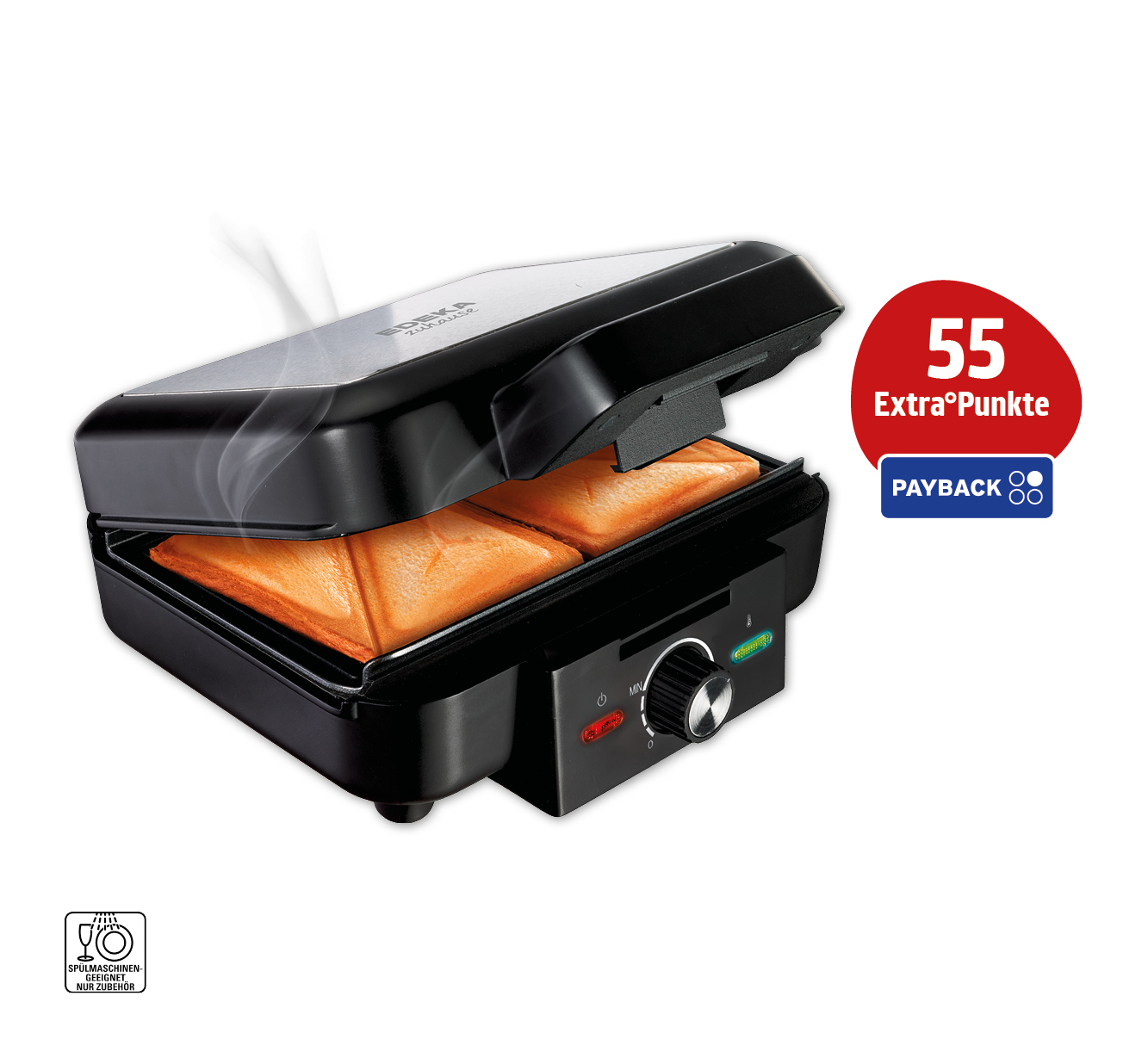 EDEKA zuhause <br />
4in1 Snack-Maker