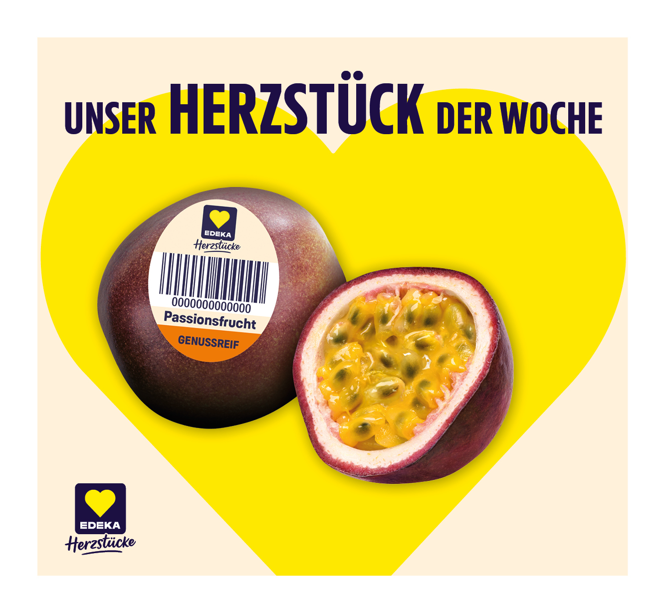 EDEKA Herzstücke<br />
⁣Passionsfrucht