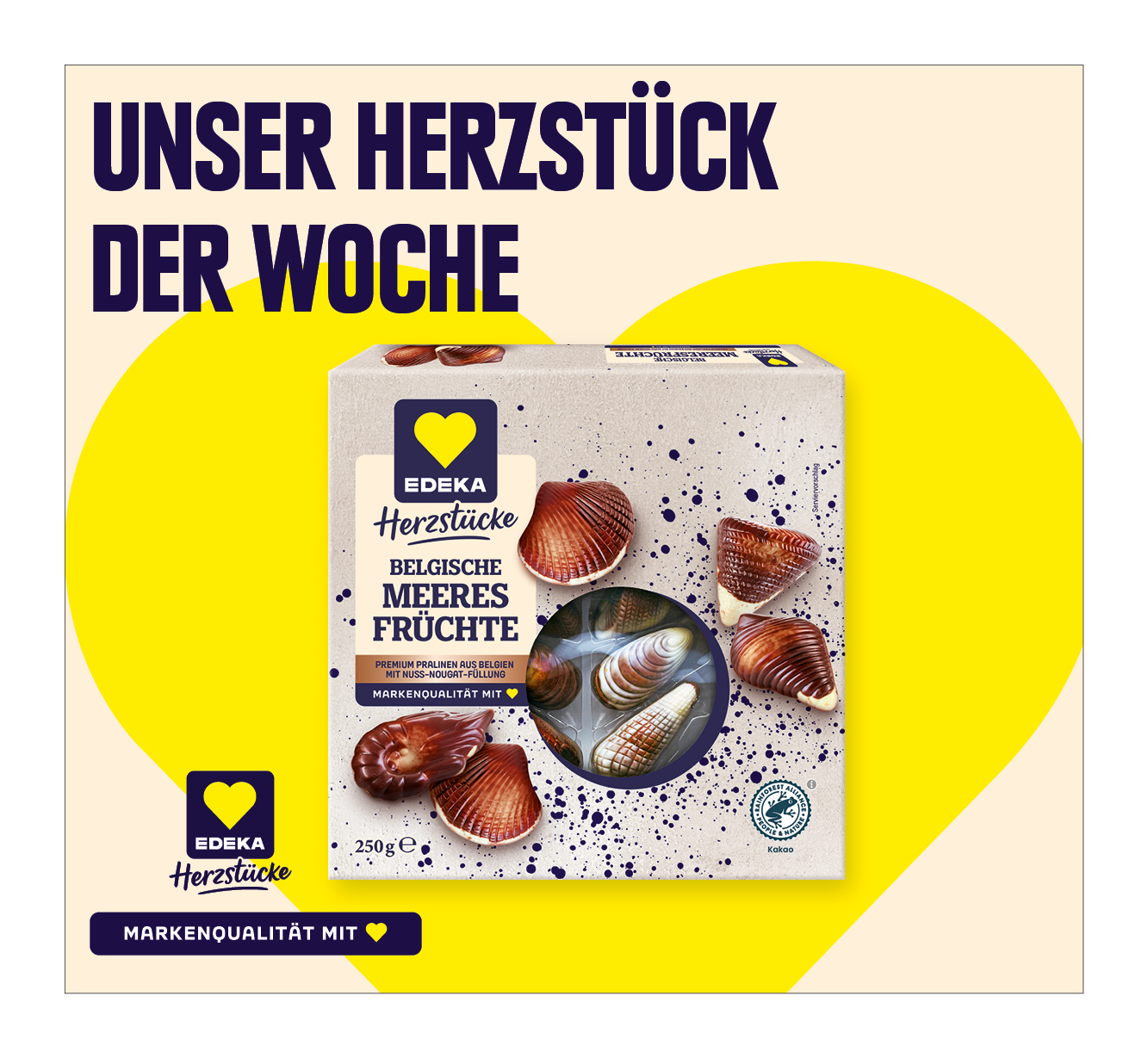 EDEKA Herzstücke<br />
‍Belgische Meeres Früchte