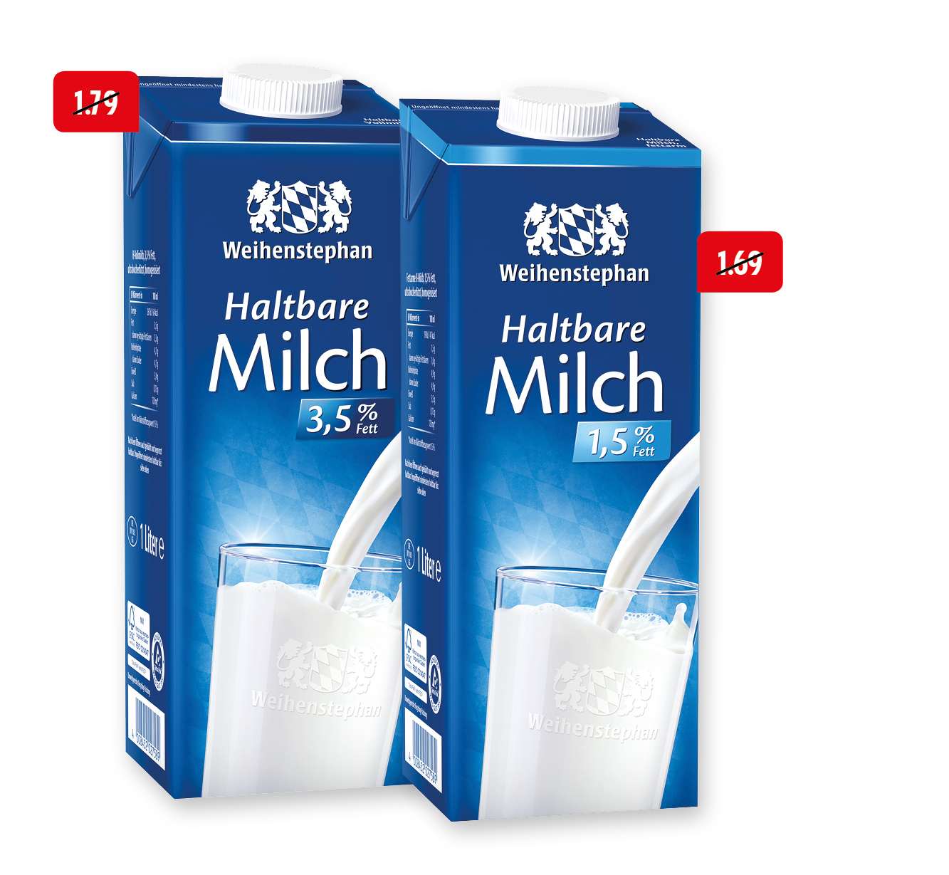 Weihenstephan<br />
Haltbare Milch