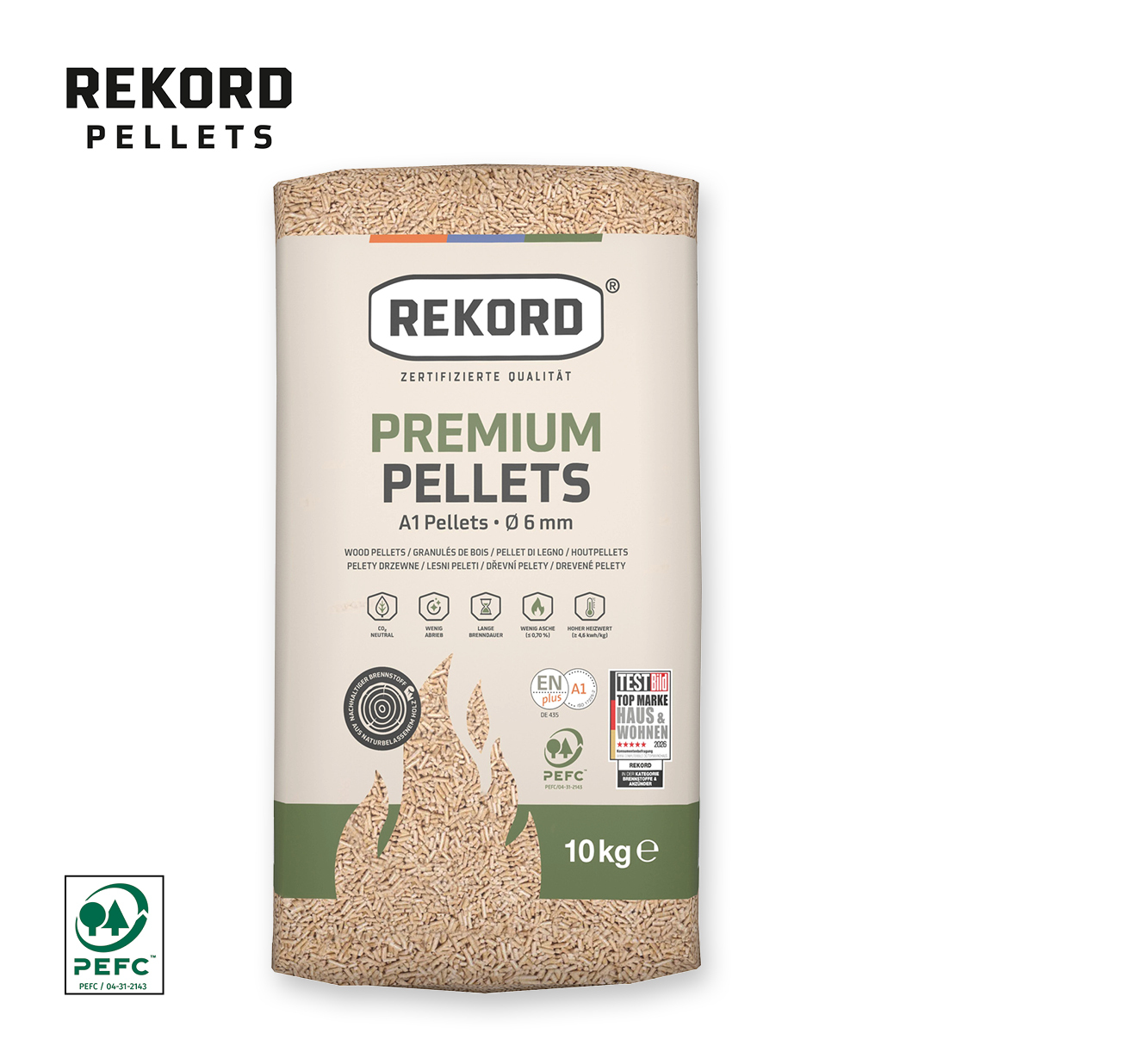 Premium-Holzpellets